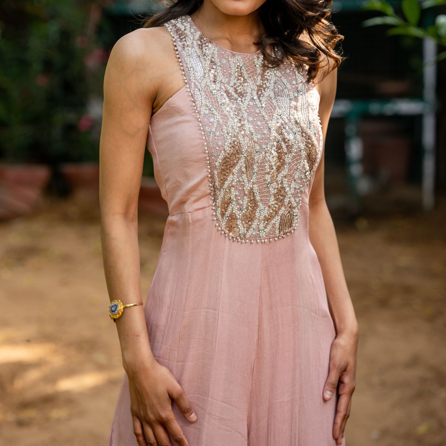 Atya - Rose Quartz Jump Suit