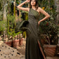 Lithe - One Shoulder Gown Dress