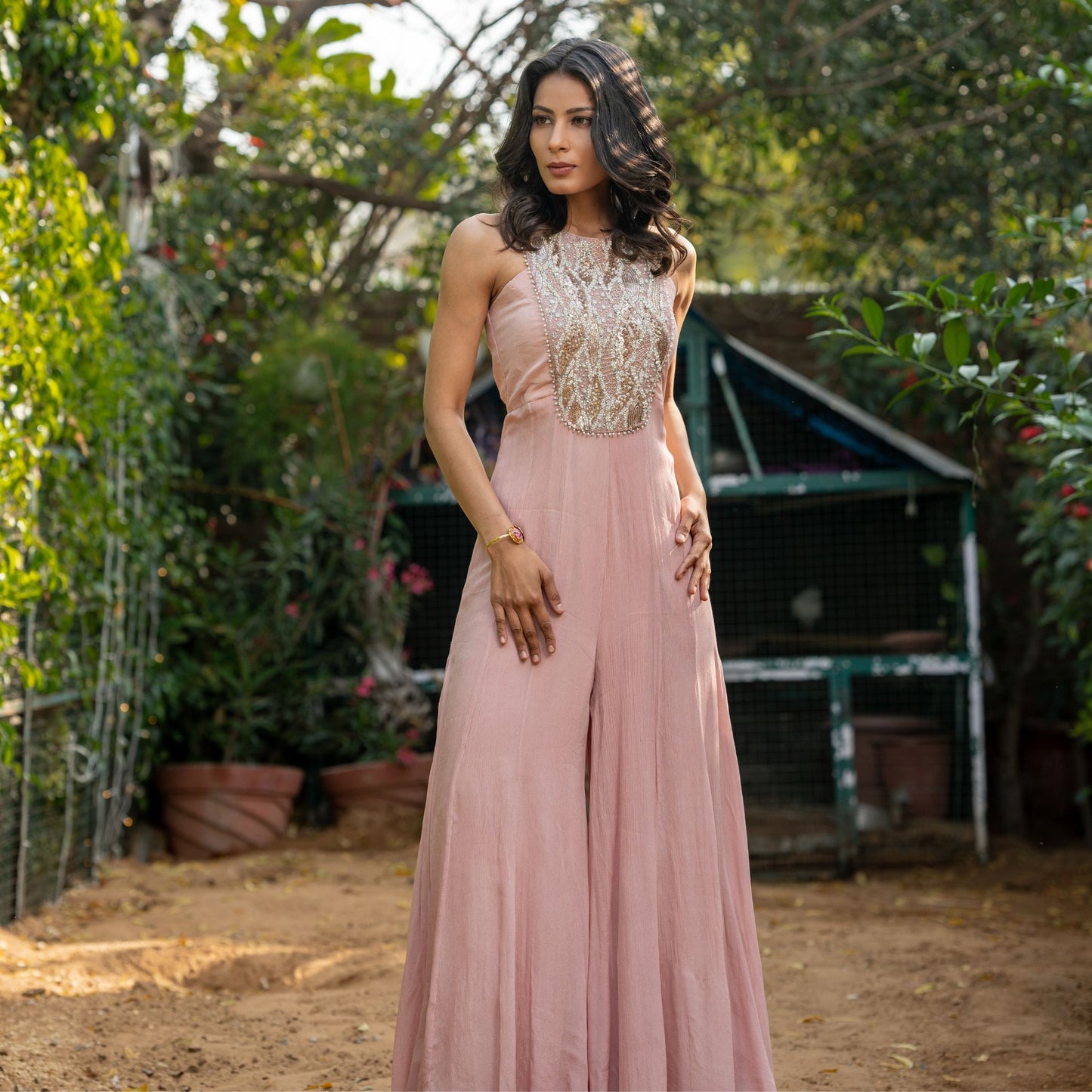Atya - Rose Quartz Jump Suit