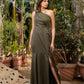 Lithe - One Shoulder Gown Dress