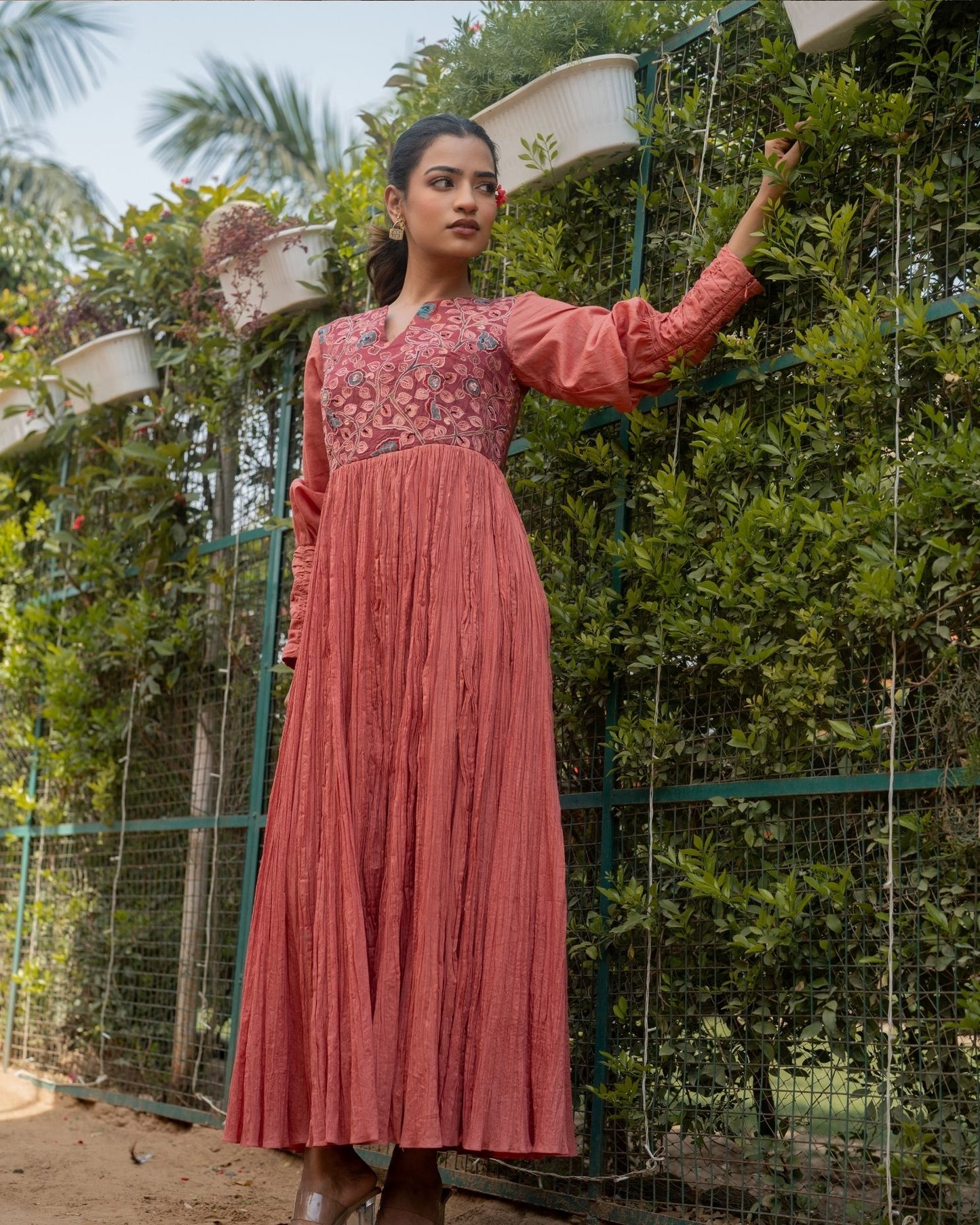 Zuri - Blush Long Maxi Dress