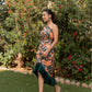 Butter Cup - Bottle Green One Shoulder Dress