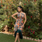 Butter Cup - Bottle Green One Shoulder Dress