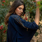 Day Flower - Blue Kaftan Pant Cord Set