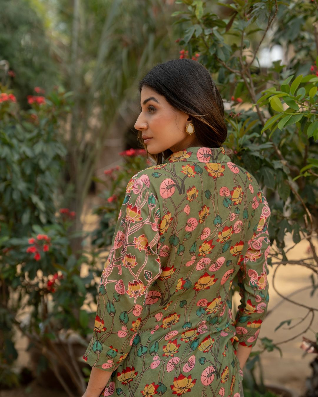Timeless - Green Top & Pant Cord Set