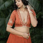 Ambar Lehenga Ensemble in with Blouse and dupatta dresses Silk, Organza, and Chinon Silk"