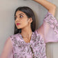 Bluebell - Lavender with Black Pant Top Co-Ord Set