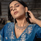 Be-Khudi - Indigo Blue Lehenga Blouse And Dupatta Set