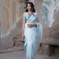 Shatika - Aqua Designer Saree Blouse