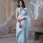 Shatika - Aqua Designer Saree Blouse