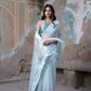 Shatika - Aqua Designer Saree Blouse