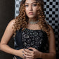Gulrukh - Black Corset with Bell Bottom Pants