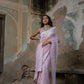 Tulip Saree - Baby Pink Organza Saree with Blouse