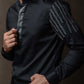 Naiim - Black Stylish Nehru Collar Shirt For Men's