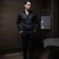 Suboor - Stylish Black Slim Fit Shirt For Mens