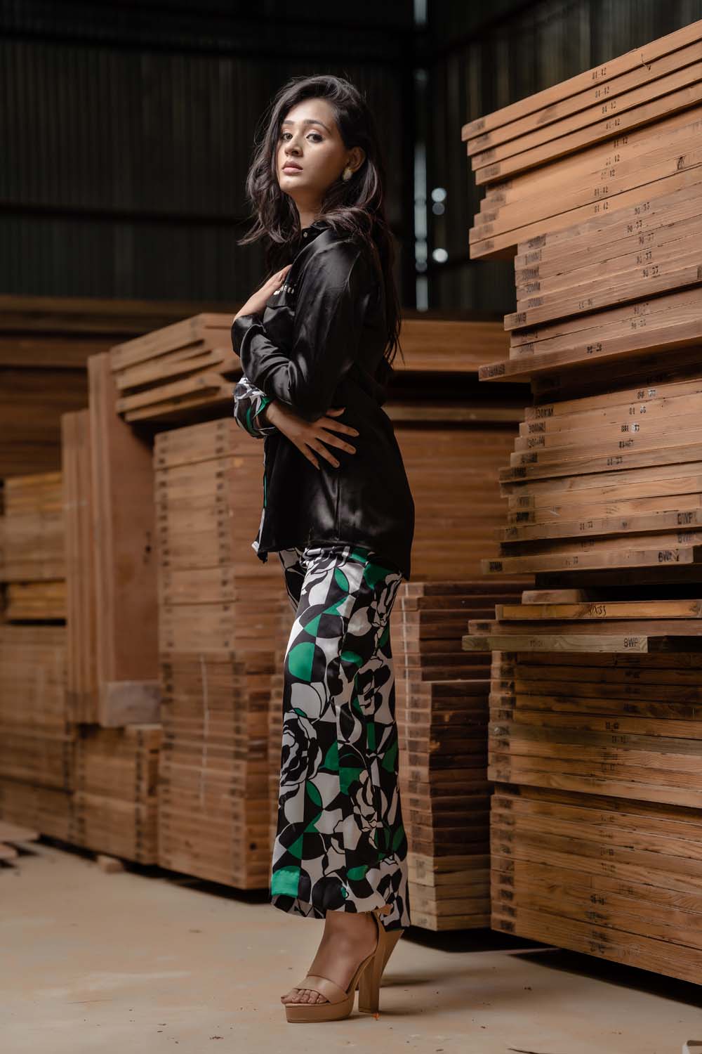 Aspen Cord-set - Printed Top with Pant Set for Women