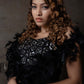 Ranj - Black Anarkali Dress
