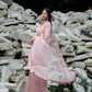 Manipur - Rose Pink Saree with Blouse