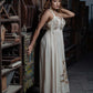 Nuria - Off White Sleeveless Anarkali Dress
