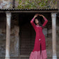 Rusi - Red Anarkali Suit