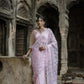 Gulab - Babypink Organza Saree with Bralette Blouse