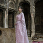 Gulab - Babypink Organza Saree with Bralette Blouse