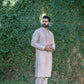 Najir - Rose Gold Kurta With Pant Set